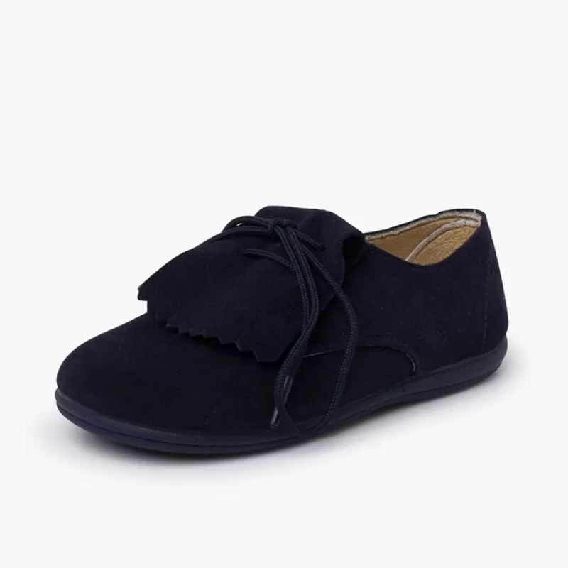 Pisamonas Bluchers Camurca Lingueta Franjas Store