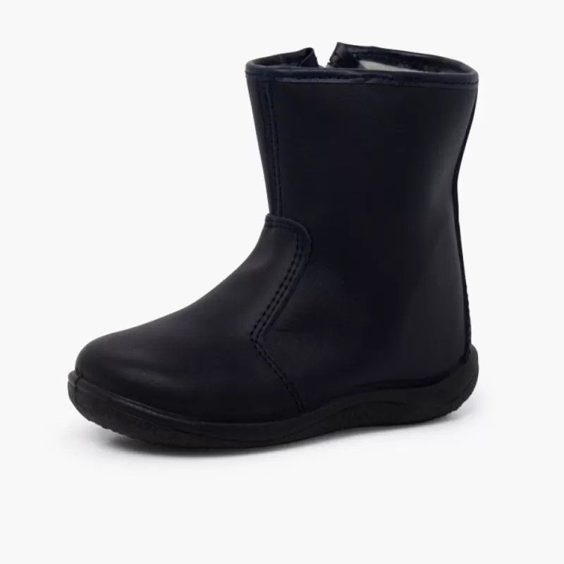 Pisamonas Botas Lisas Pele Lavavel Criancas Flash Sale