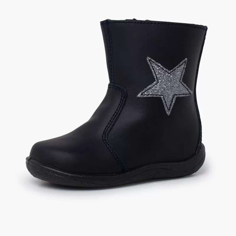 Pisamonas Botas Menina Estrela Pele Lavavel Sale