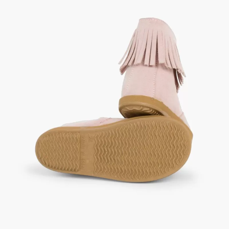 Pisamonas Botinhas Franjas Com Fecho De Correr Primeiros Passos Best Sale