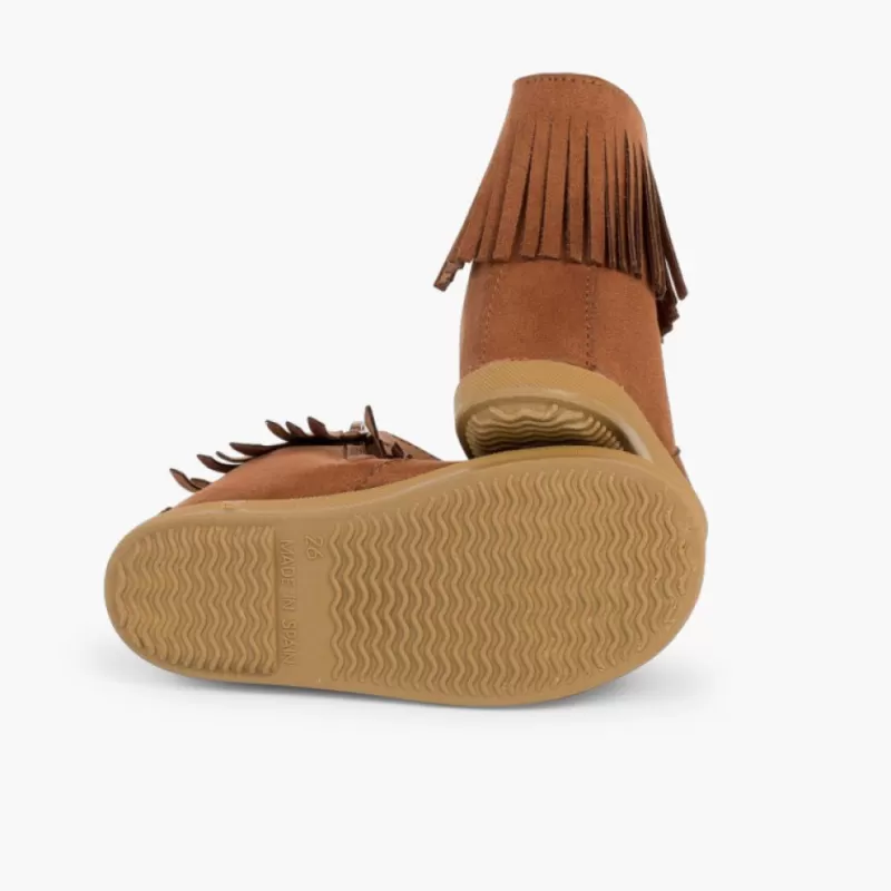 Pisamonas Botinhas Franjas Com Fecho De Correr Primeiros Passos Best Sale