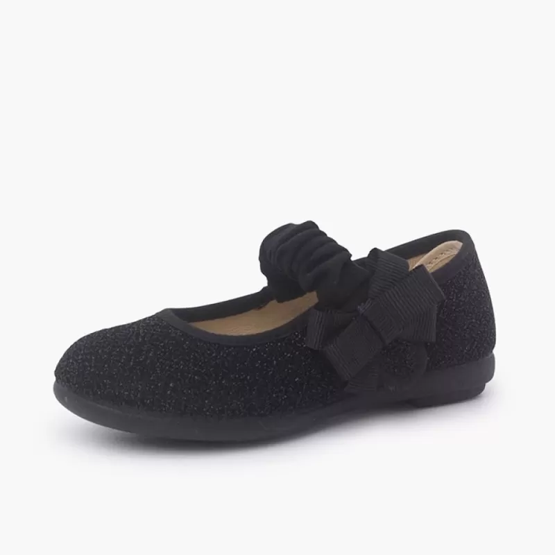 Pisamonas Merceditas Glitter E Laco Menina Cor Preto Outlet