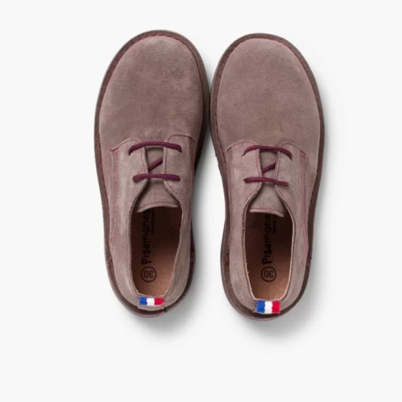 Pisamonas Sapatos Blucher Camurca Sola E Atacadores Cores Best Sale