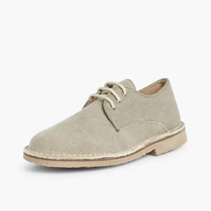 Pisamonas Sapatos Blucher Menino & Homem Tecido Canvas Online